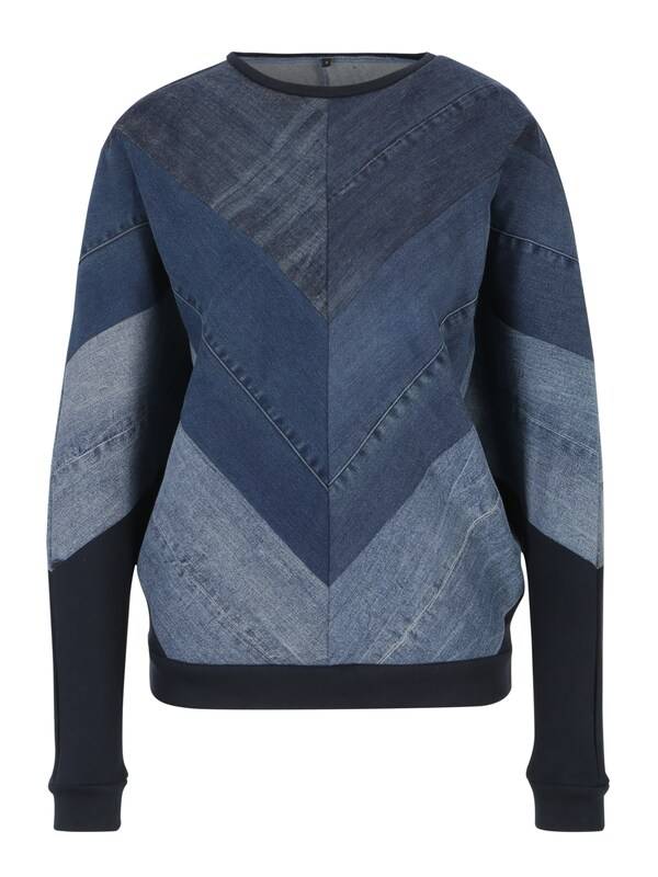 Bridge & Tunnel Sweatshirt 'Denim' in Marine Blue, Sapphire, Blue Denim Schlussverkauf
