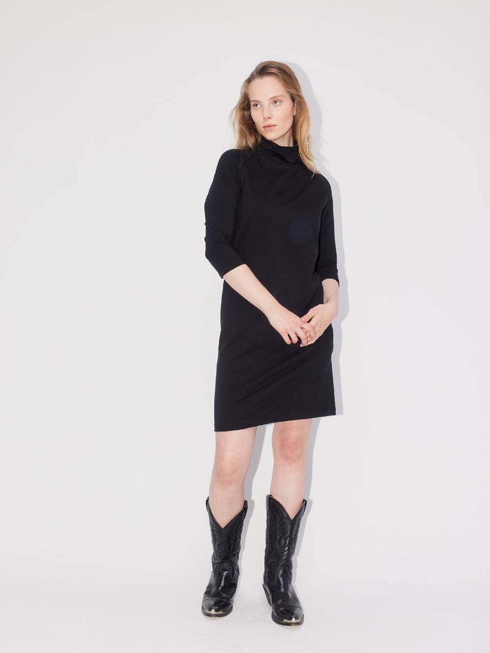 Wiederbelebt Dress 'JOANNA' in Black Günstiger Verkauf