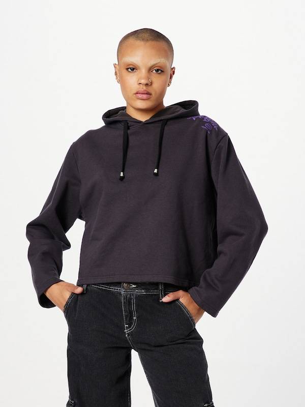 Rebirth Studios Sweatshirt 'Harry' in Anthracite Fabrikverkauf