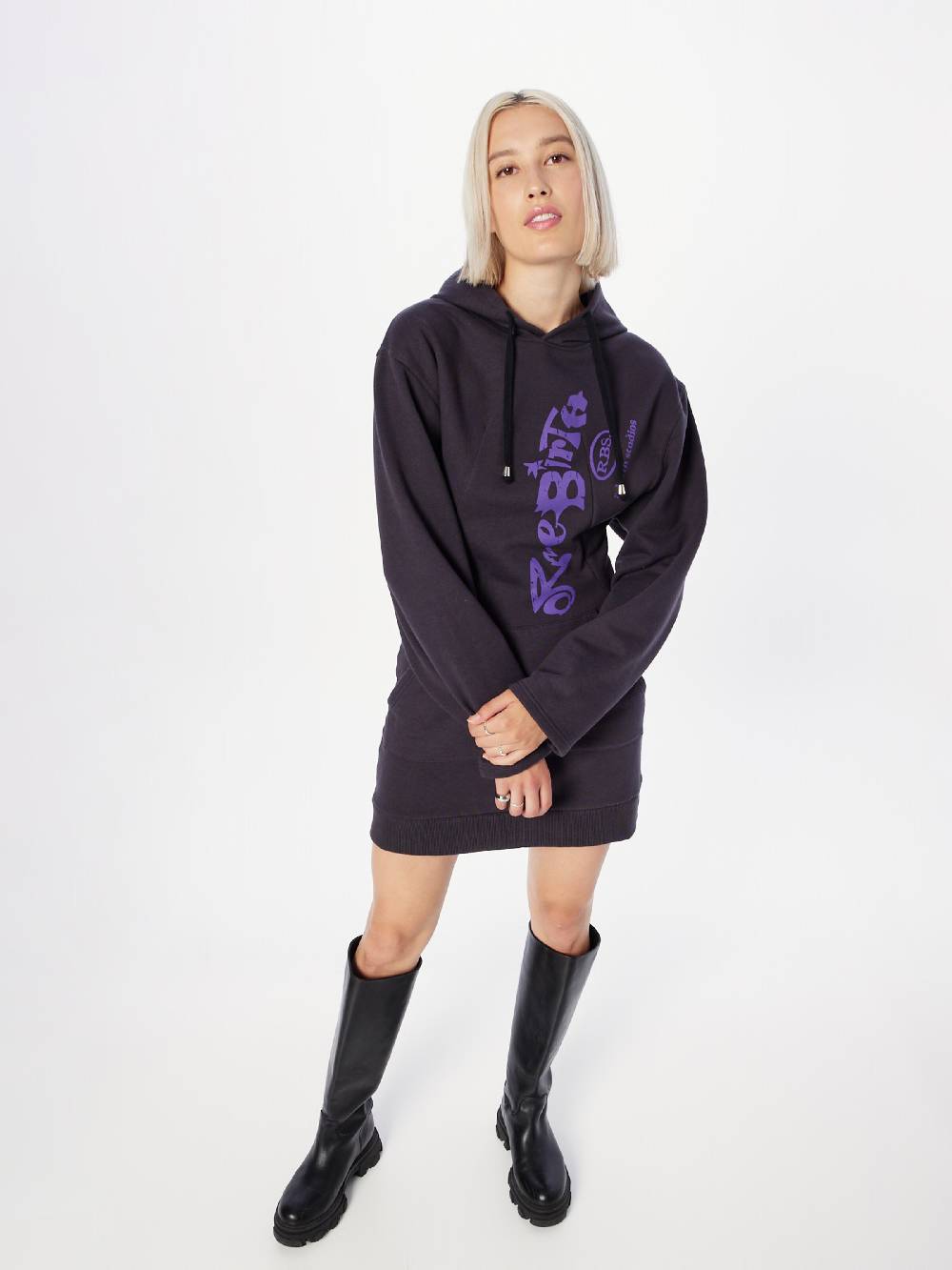 Rebirth Studios Dress 'Dream' in Graphite Kostenloser Versand