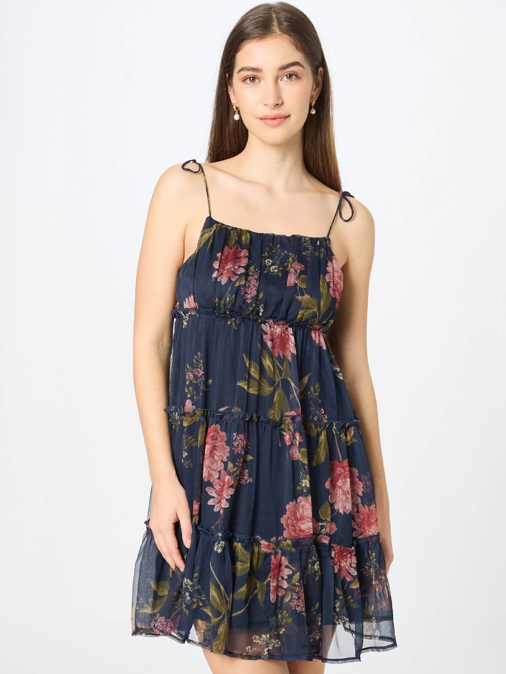 VERO MODA Summer Dress 'BRIONY' in Dark Blue Versandkostenfrei