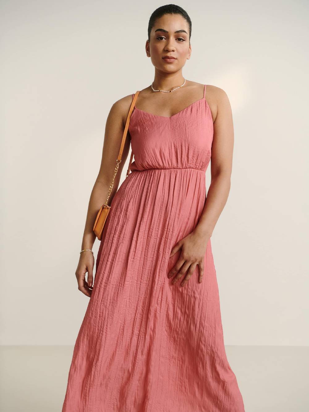 Guido Maria Kretschmer Women Summer Dress 'May' in Dusky Pink Begrenztes Angebot
