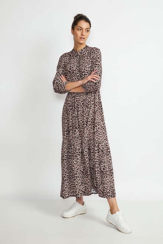 Cream Dress 'Alora' in Beige Exklusive Angebote