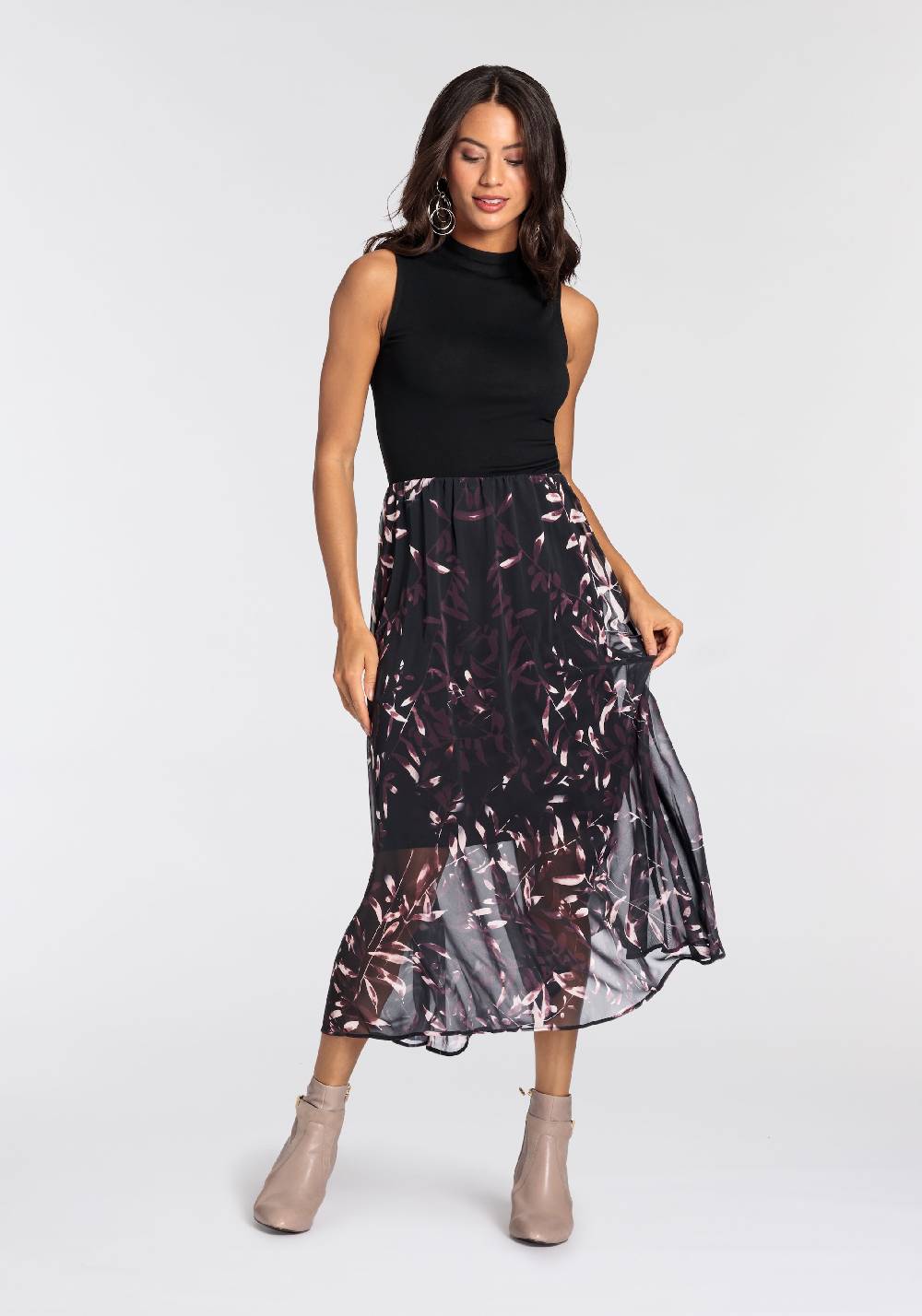 LAURA SCOTT Cocktail Dress in Black Riesige Ersparnisse