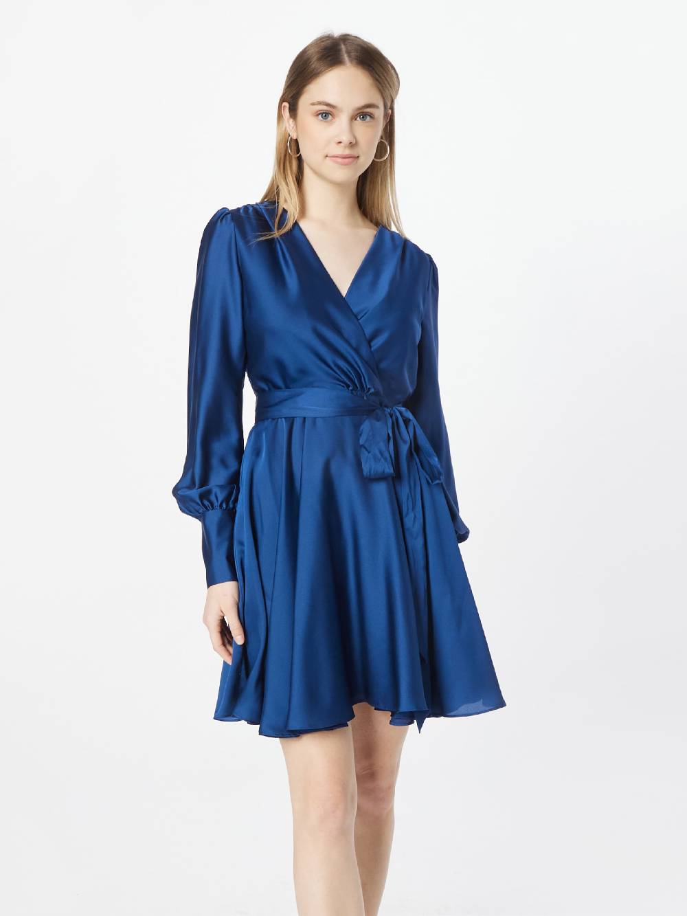 SWING Cocktail Dress in Ultramarine Blue Kostenlose Rückgabe