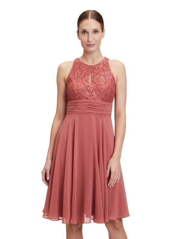 Vera Mont Cocktail Dress in Rusty Red Begrenzte Freigabe