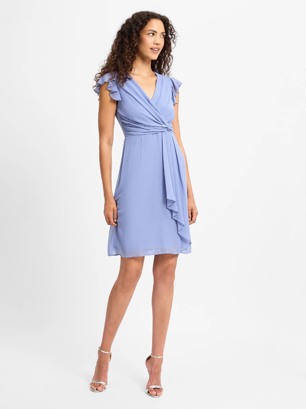 Marie Lund Cocktail Dress in Light Blue Letzte 3 Tage