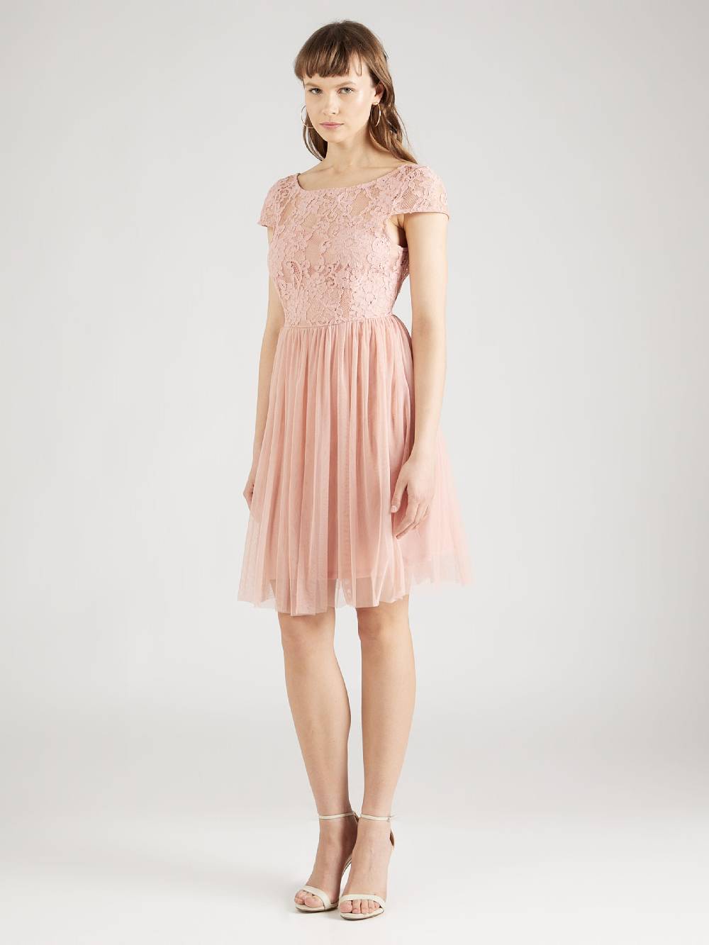 VILA Cocktail Dress 'ULRICANA' in Dusky Pink Letzter Tag