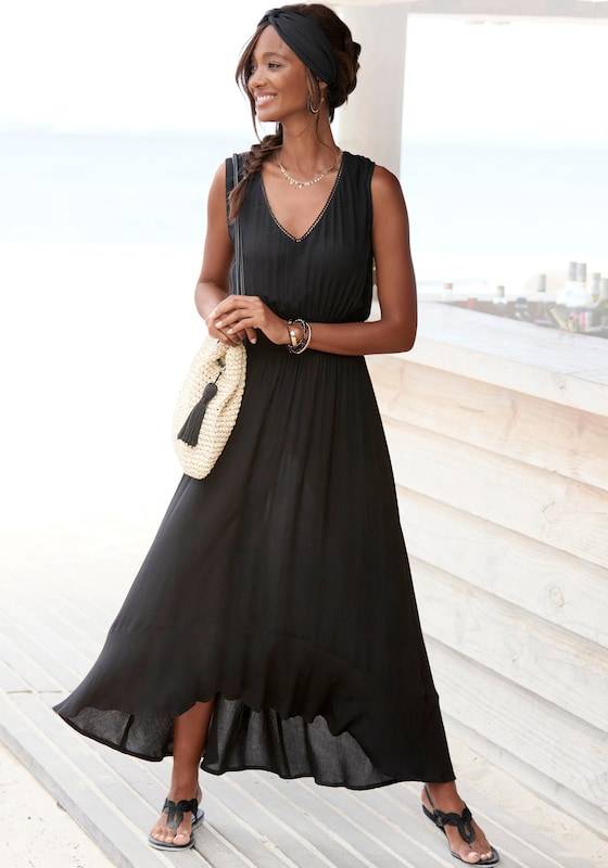 s.Oliver Evening Dress in Black 2025
