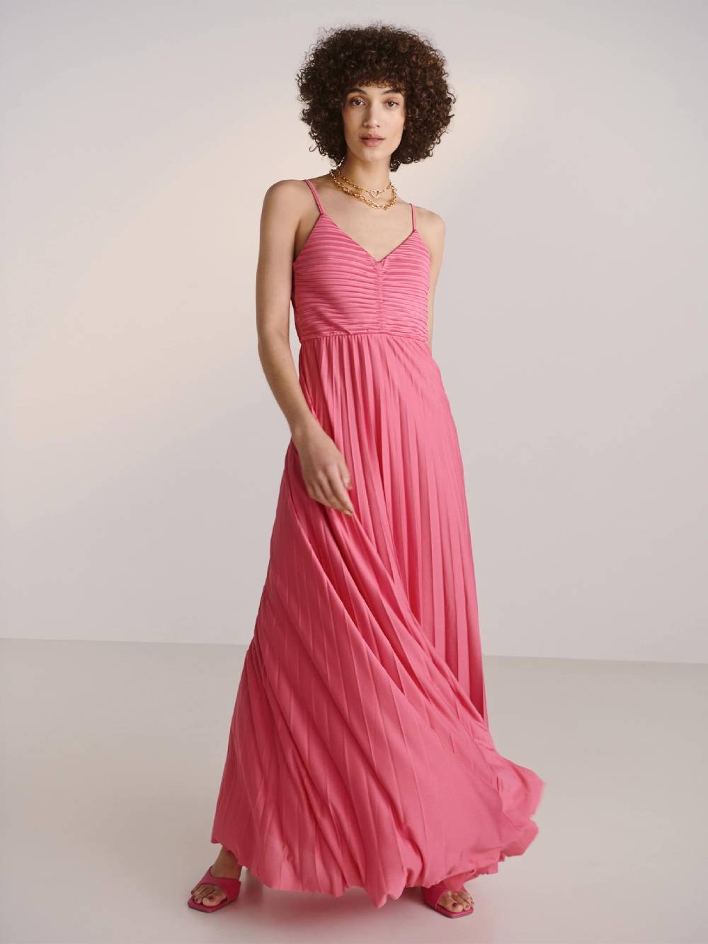 Guido Maria Kretschmer Women Evening Dress 'Charlie' in Dusky Pink Outlet
