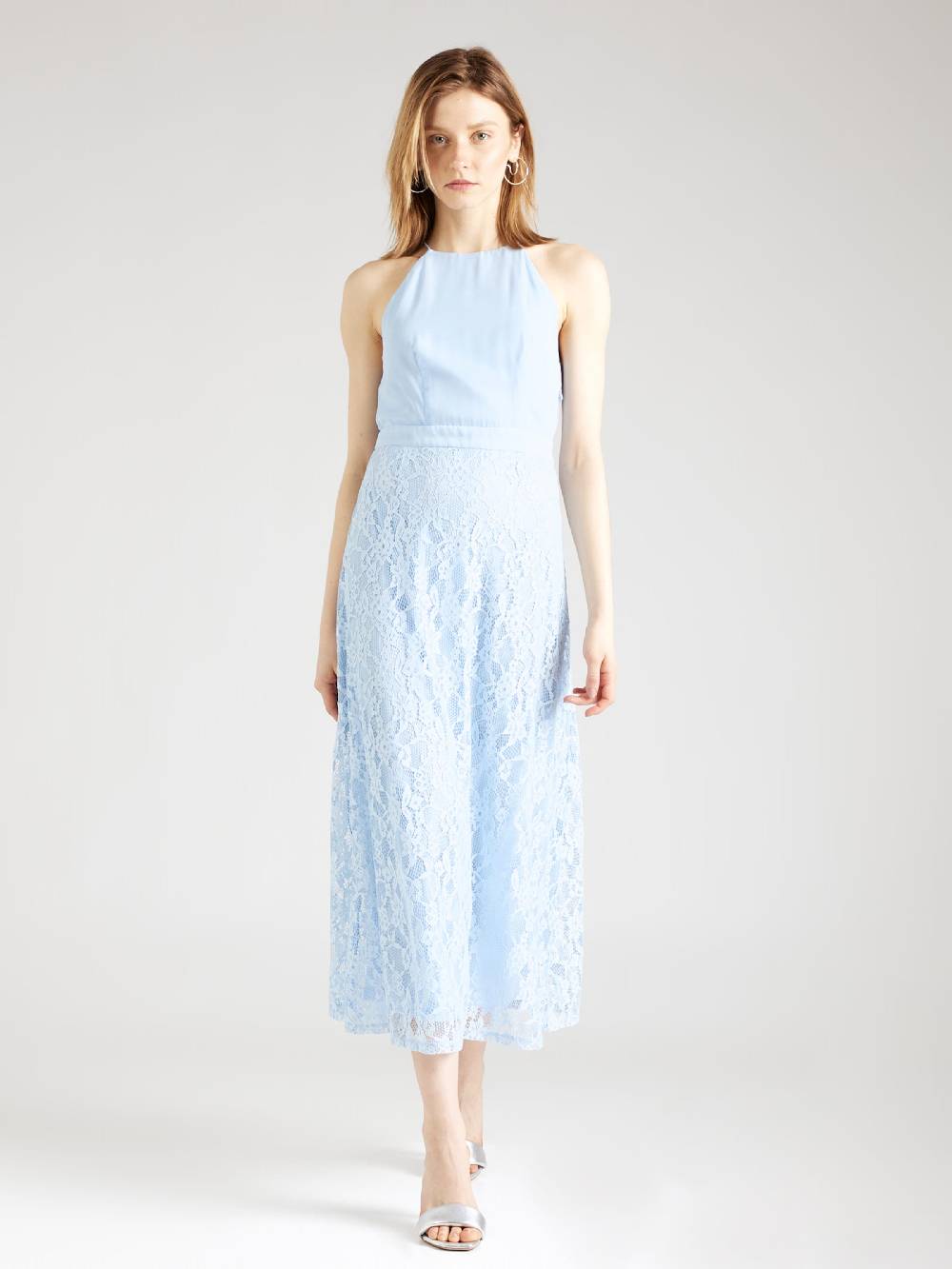 VILA Evening Dress 'ORA' in Light Blue Meist gekauft