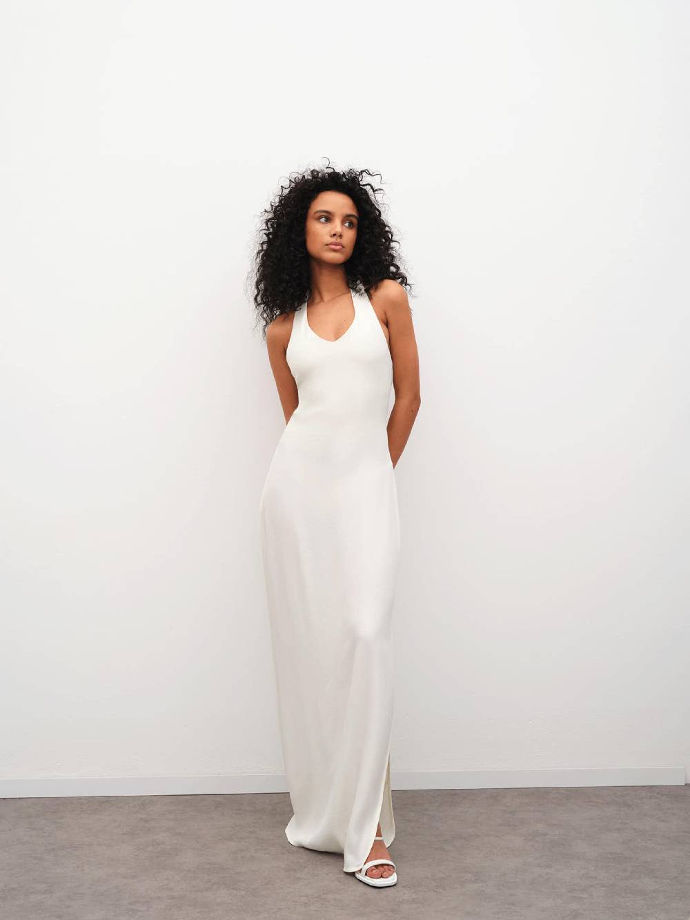 RÆRE by Lorena Rae Evening Dress 'Pina' in Off White Fabrikpreis