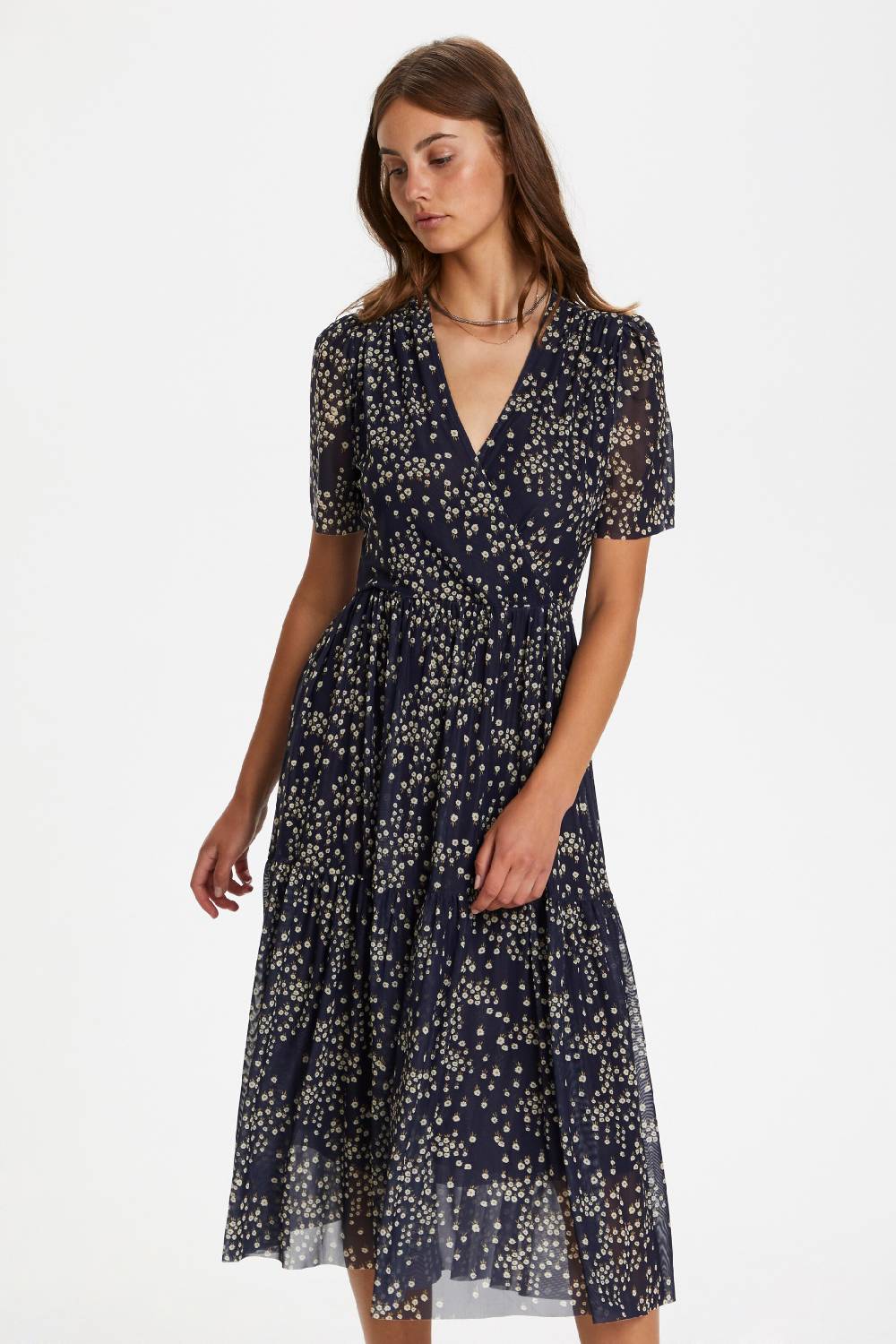 SOAKED IN LUXURY Dress 'Aldora' in Night Blue Exklusivangebot
