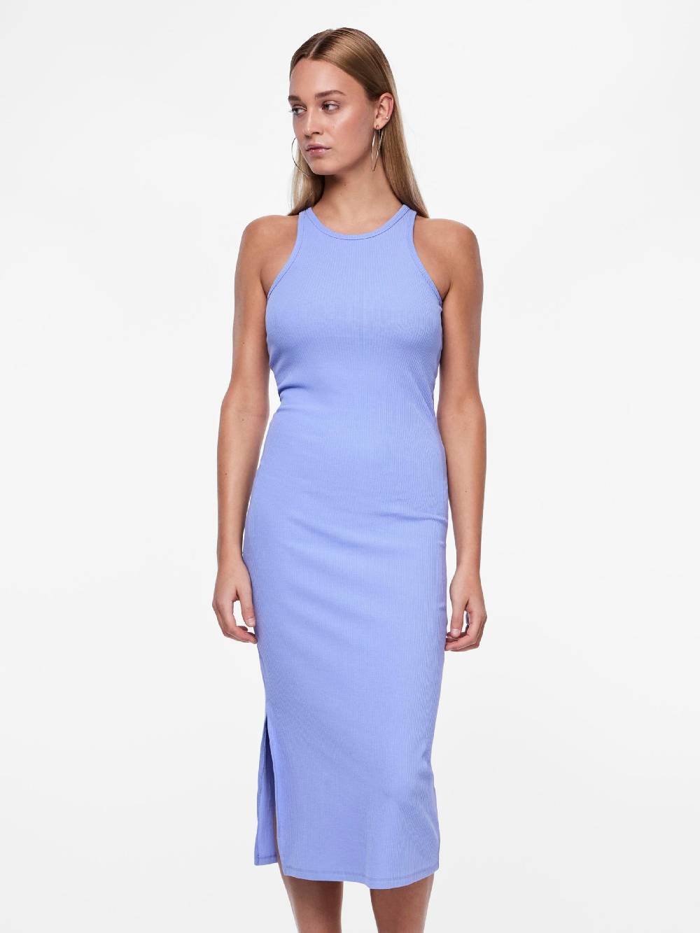 PIECES Dress 'RUKA' in Light Blue Black Friday