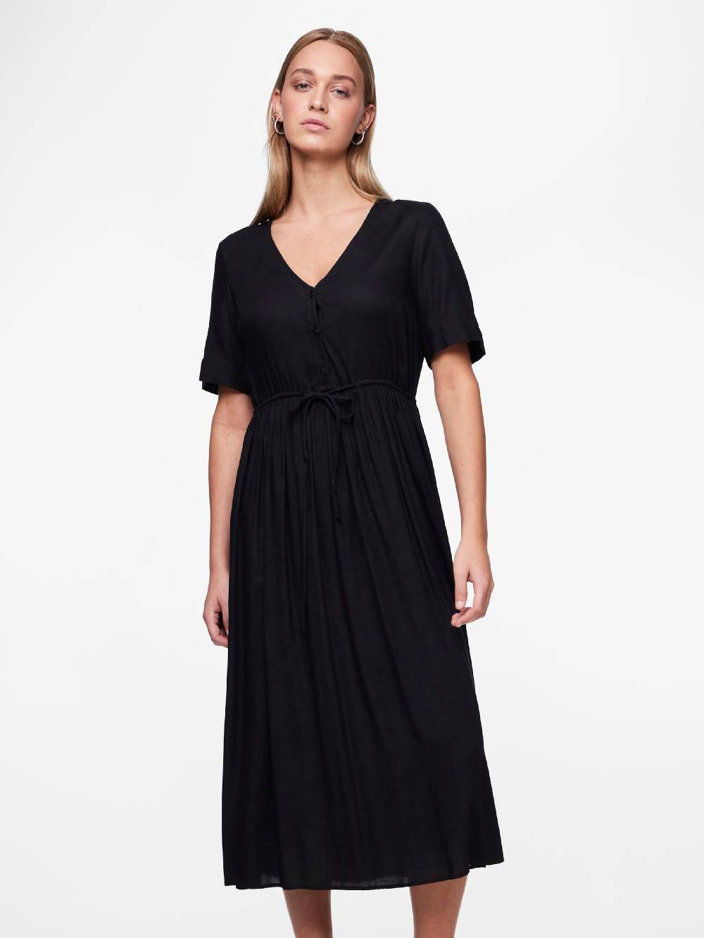 PIECES Dress 'TALA' in Black Valentinstagsangebot