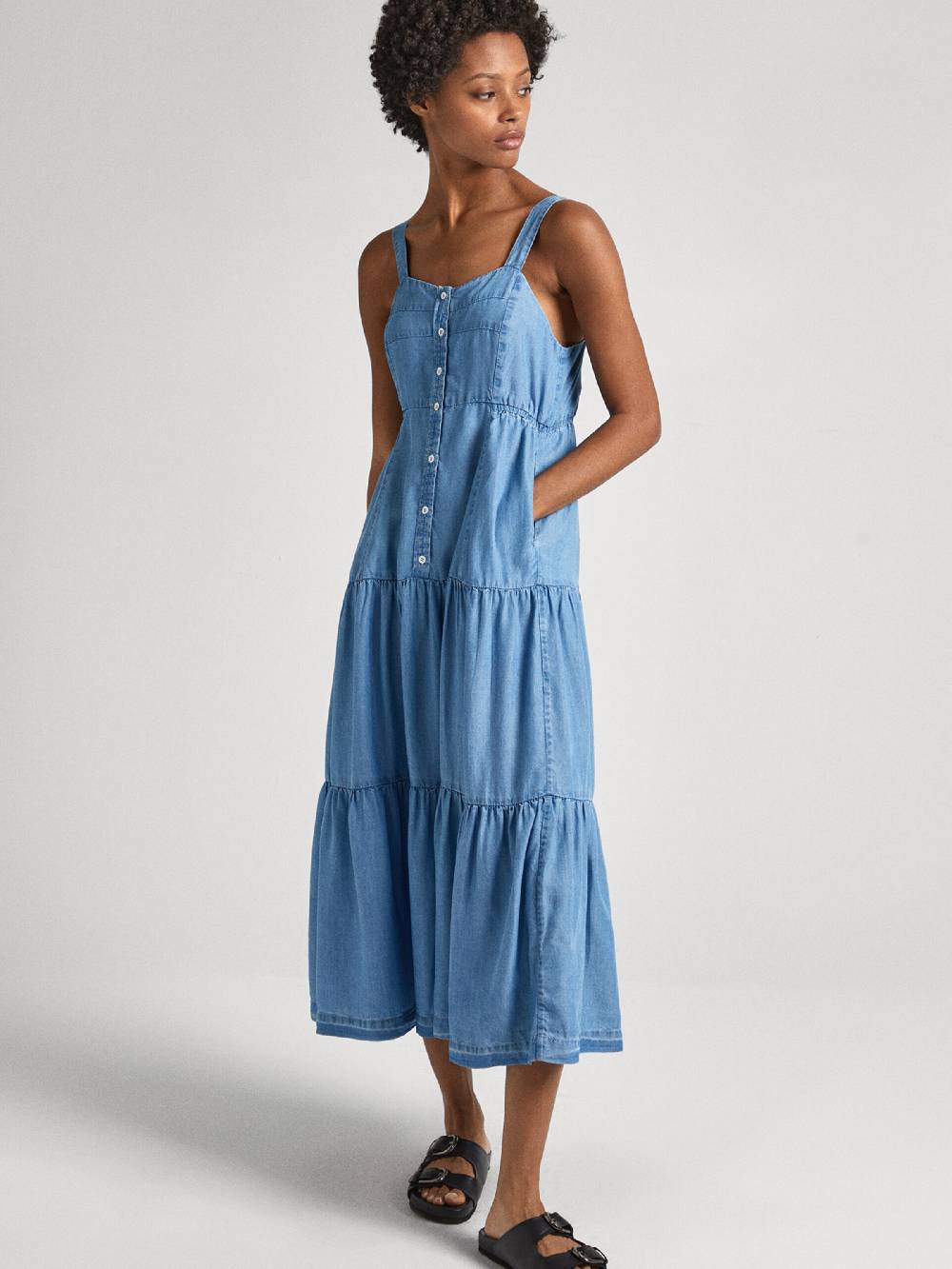 Pepe Jeans Dress 'Edith' in Blue Top Angebot