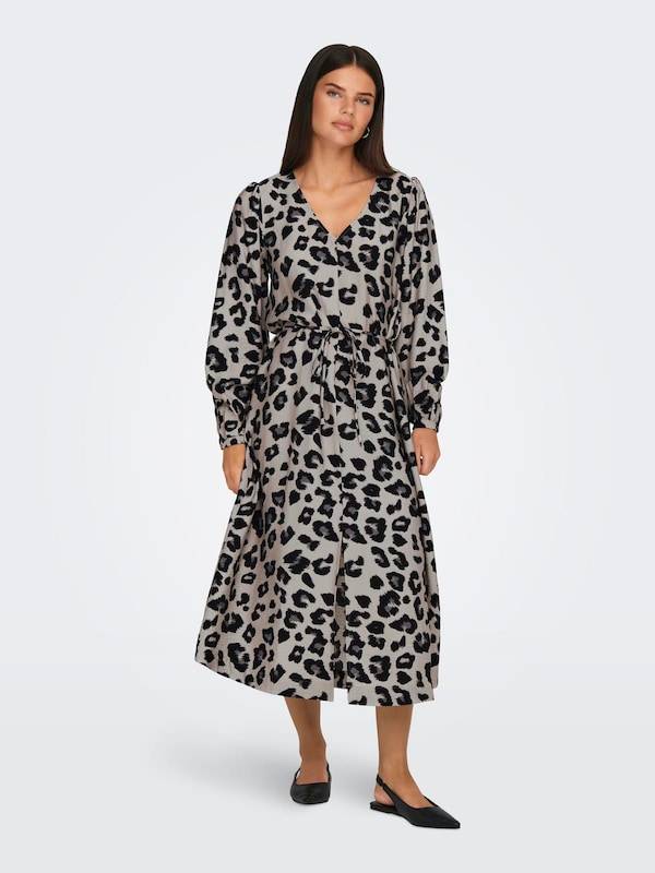 JDY Dress 'JDYCAROLINE' in Grey, Graphite Neueste Mode