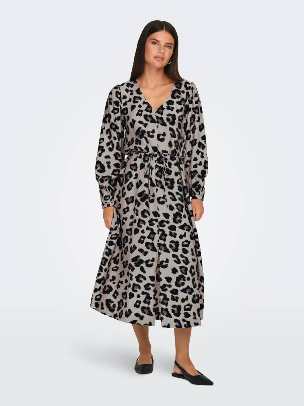 JDY Dress 'JDYCAROLINE' in Grey, Graphite Neueste Mode