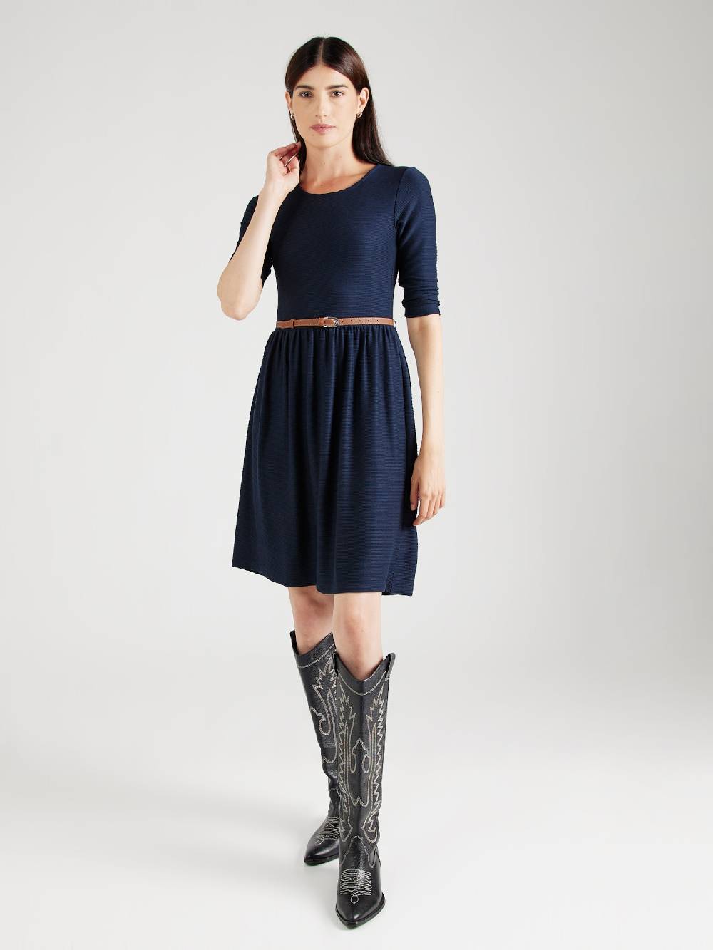 ABOUT YOU Dress 'Jessie' in Navy, Dark Blue Nur noch ein Tag übrig