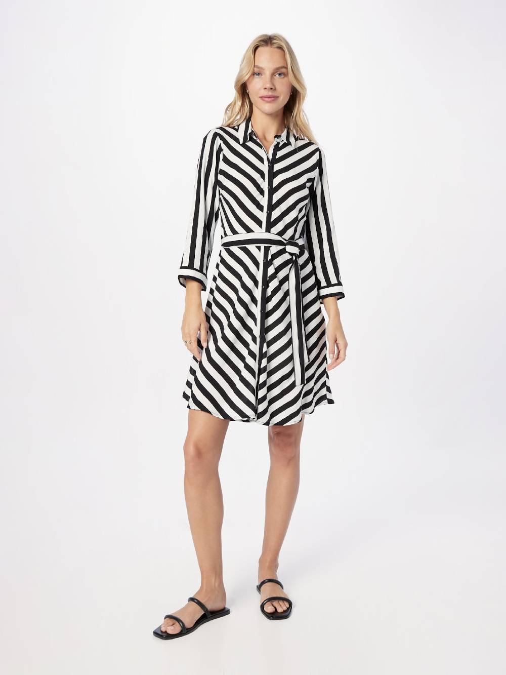 Y.A.S Shirt Dress 'YASSavanna' in White Fabrikladen