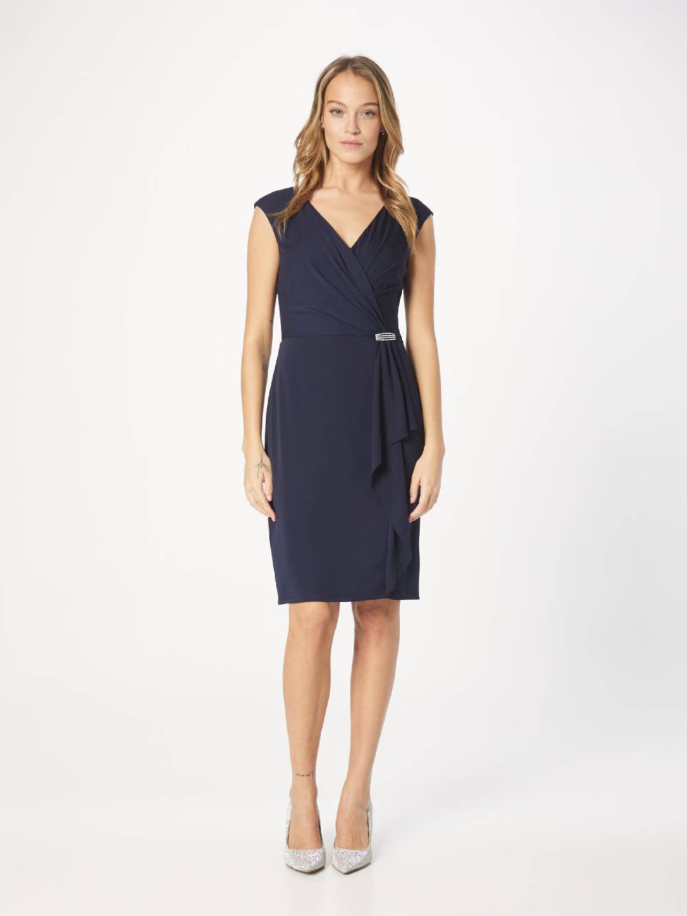 Lauren Ralph Lauren Sheath Dress 'RYLAN' in Navy Lagerräumung