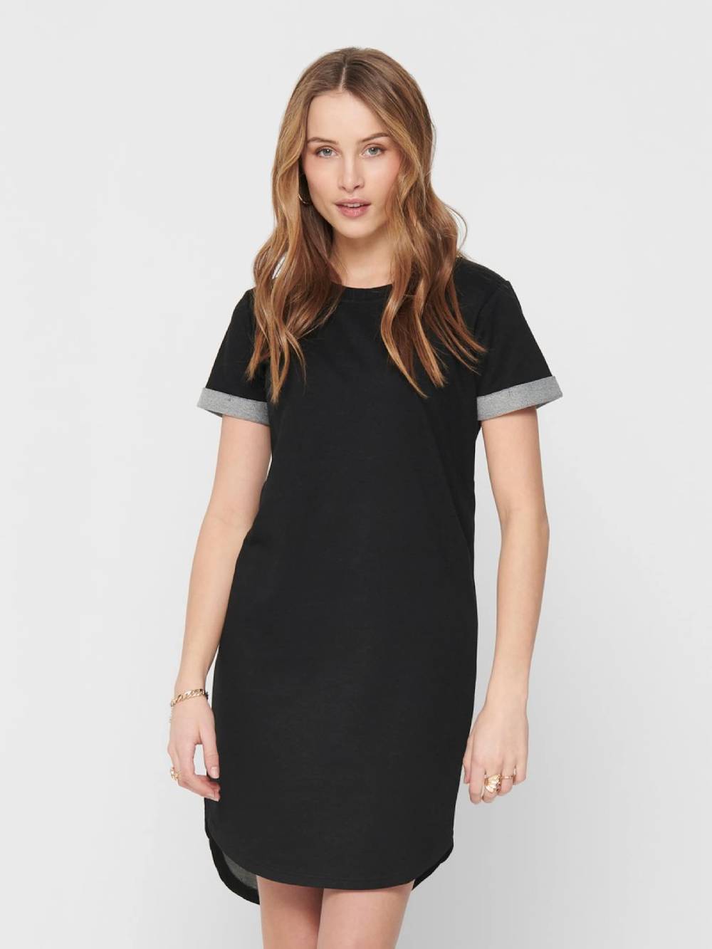 JDY Dress 'Ivy' in Black Super Rabatt
