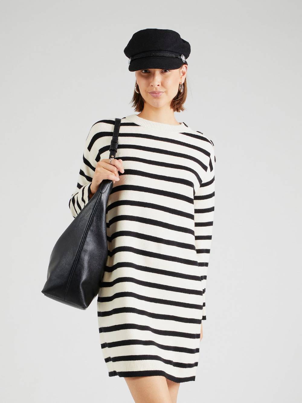 VERO MODA Knitted dress 'VMSABA' in Beige Black Friday Preise