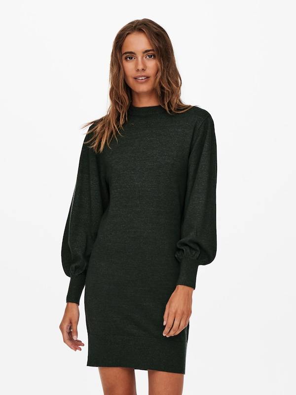 ONLY Knitted dress 'ONLLabelle' in Dark Green Fabrikpreis
