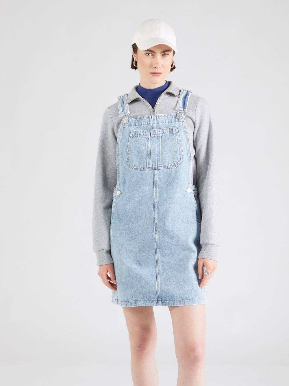 Marc O'Polo DENIM Overall Skirt in Light Blue Lagerräumung