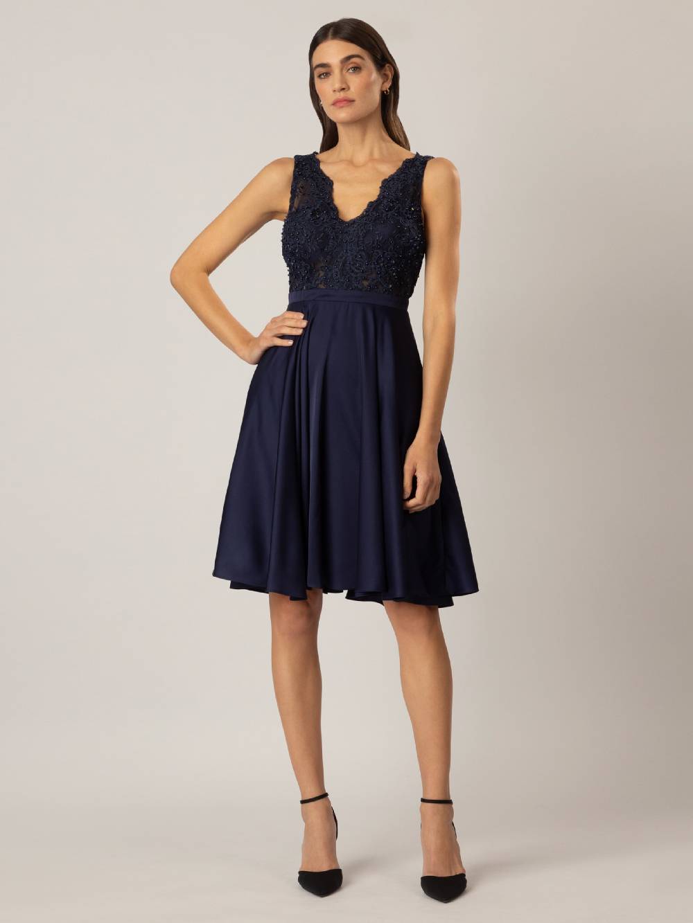 APART Cocktail Dress in Night Blue Exklusivangebot