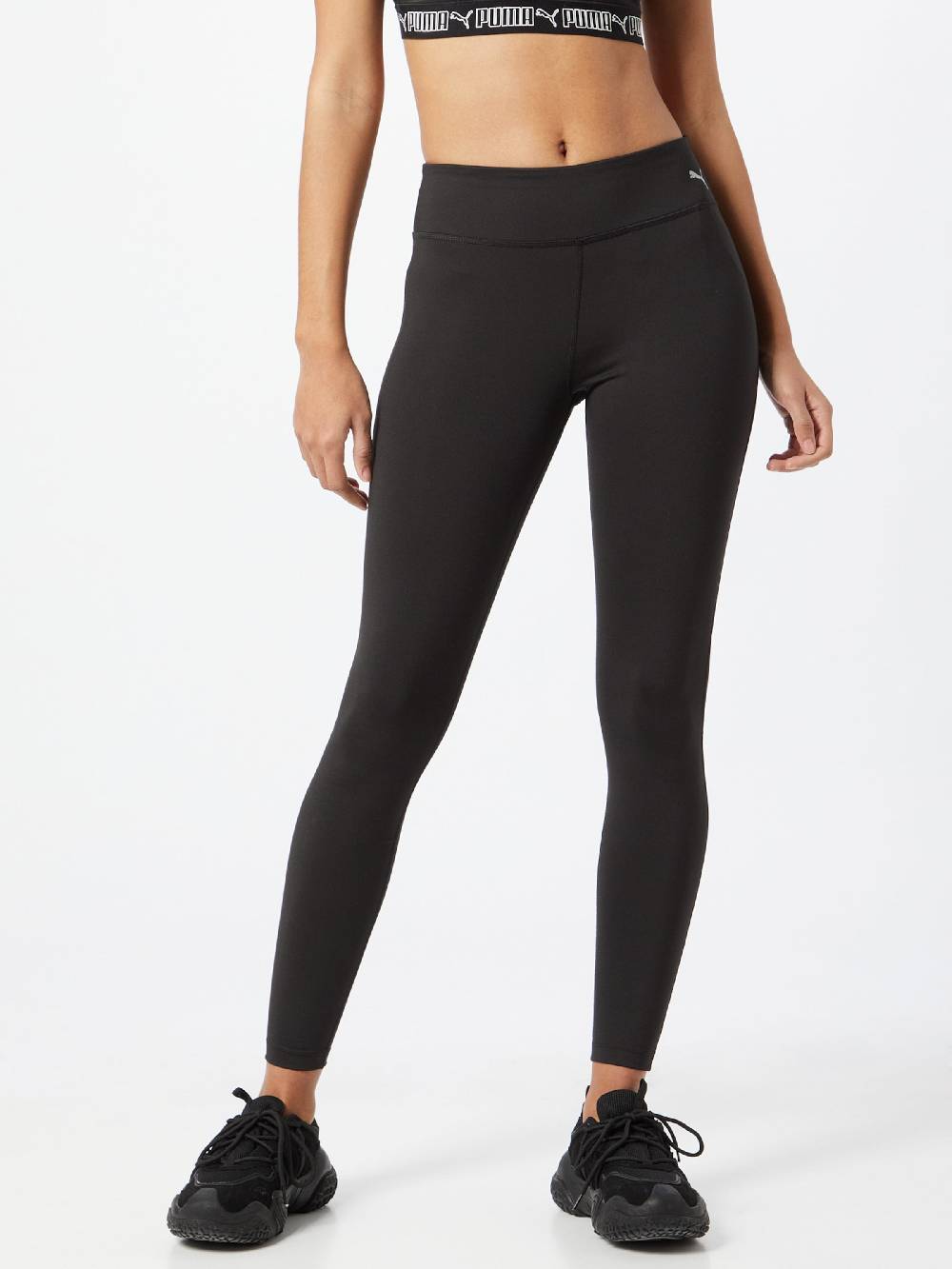 PUMA Skinny Workout Pants in Black Neueste Mode