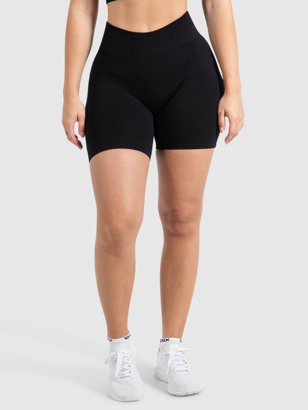 Smilodox Slim fit Leggings 'Cetrina' in Black Blitzangebot