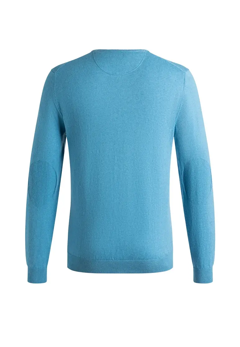 Lloyd Round neck solid Art. E14-21010-FK Begrenzte Freigabe
