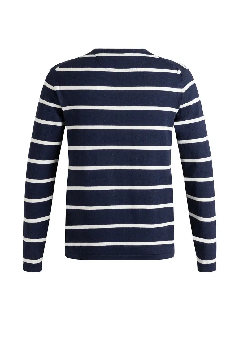 Lloyd Sweater round neck striped Art. E14-21011-FL Neueste Stile