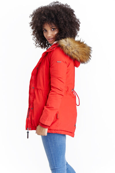Marikoo Akira warme Damen Winterjacke mit Kapuze Preisnachlass