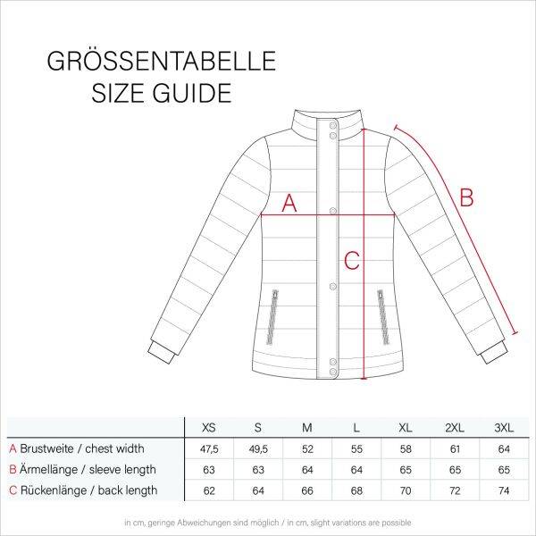 Marikoo Asraa Damen Übergangsjacke Steppjacke Osterangebot
