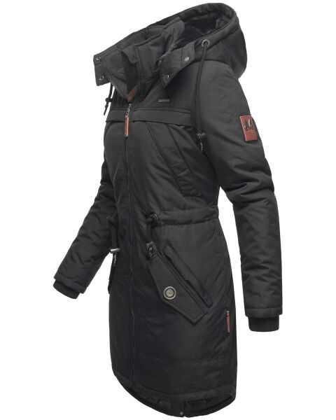Marikoo Kamil Damen Parka Winterjacke mit Kapuze Blitzangebot