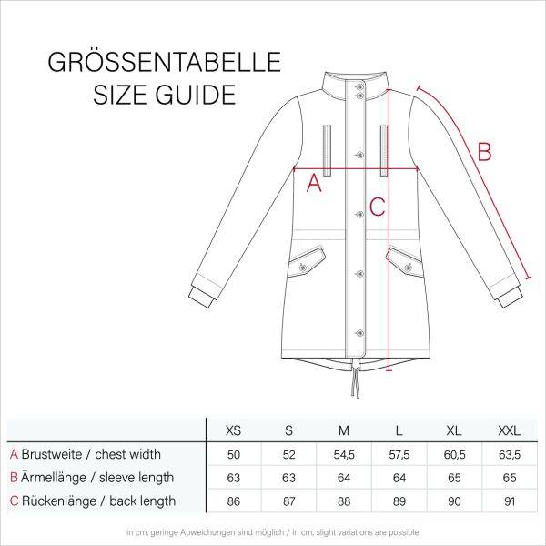 Marikoo Kamil Damen Parka Winterjacke mit Kapuze Blitzangebot