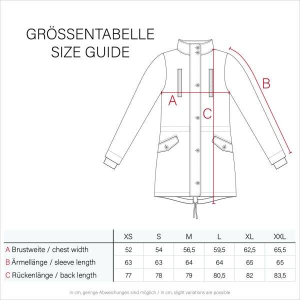 Marikoo Navahoo Avrille Damen Parka Winterjacke mit Kapuze Bis zu 60% Rabatt