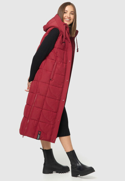 Marikoo Navahoo Brezelchen lange Damen Winter Weste Sonderangebot der Fabrik