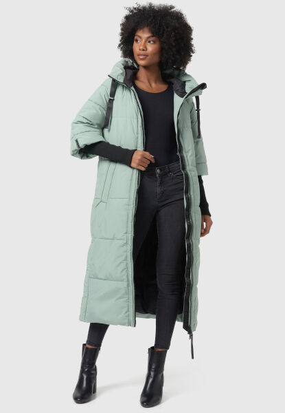 Marikoo Navahoo Ciao Miau Damen lange Winterjacke Bis zu 55% Rabatt