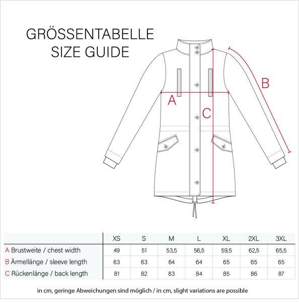 Marikoo Navahoo Freezestoorm Damen Parka Winterjacke gefüttert mit Kapuze Fabrikladen