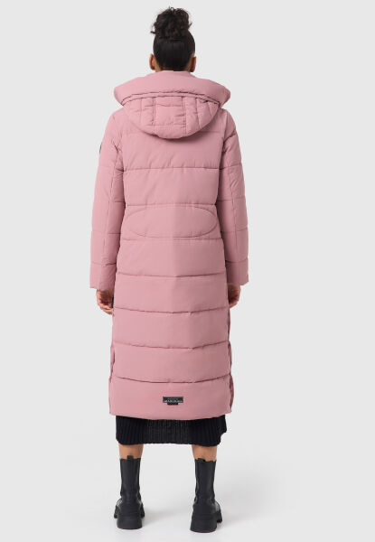 Marikoo Nadeshikoo Damen lange Winter Steppjacke 50% Rabatt für begrenzte Zeit