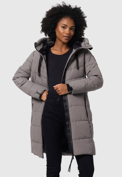 Marikoo Natsukoo Damen Winter Steppjacke lang Rabatte dieses Monats