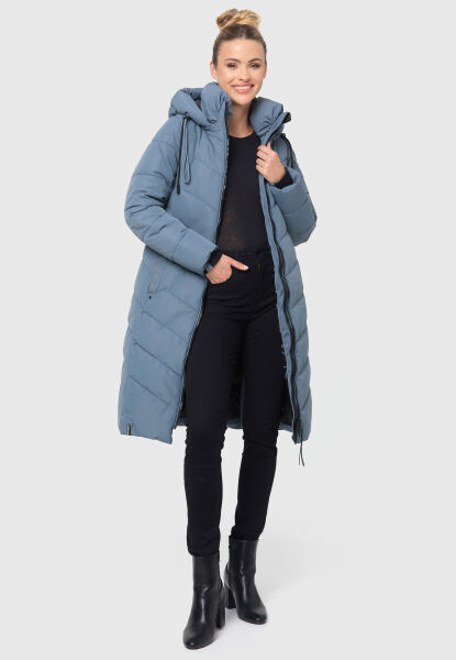Marikoo Navahoo Sahnekatzi Damen lange Winter Steppjacke Angebote