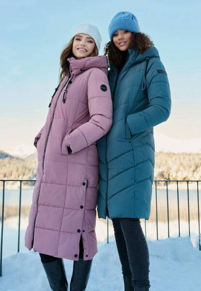 Marikoo Navahoo Sahnekatzi Damen lange Winter Steppjacke Angebote