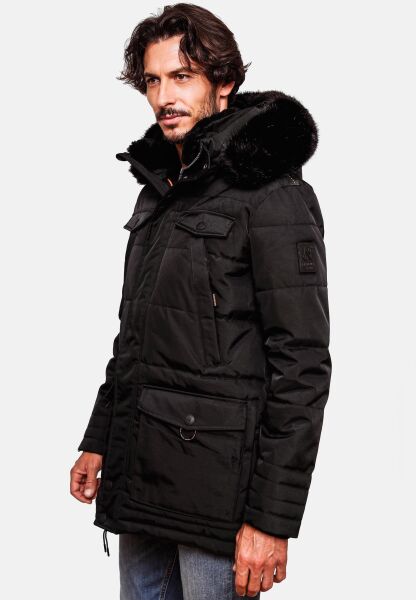 Marikoo Navahoo Luaan Herren Winterjacke mit Kapuze Blitzverkäufe