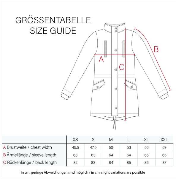 Marikoo Leilaniaa Damen Mantel Trenchcoat Wintermantel mit Kapuze Muttertagsangebot