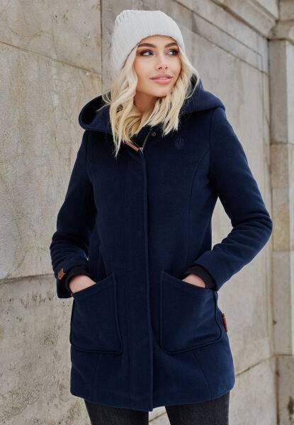 Marikoo Maikoo Damen Trenchcoat Wintermantel Heißer Verkauf