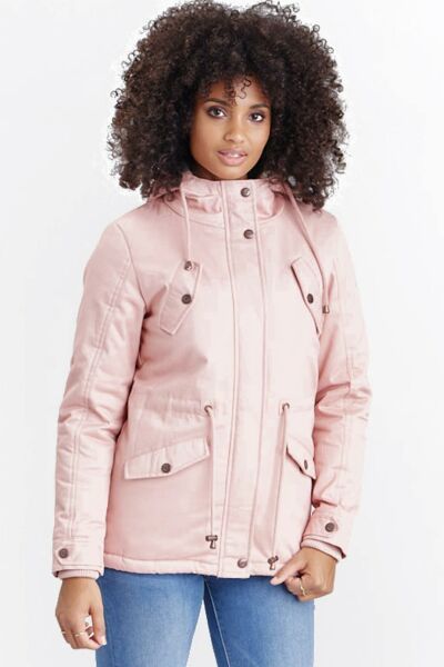 Marikoo Manolya Damen Parka Winterjacke mit Teddyfell Neueste Mode